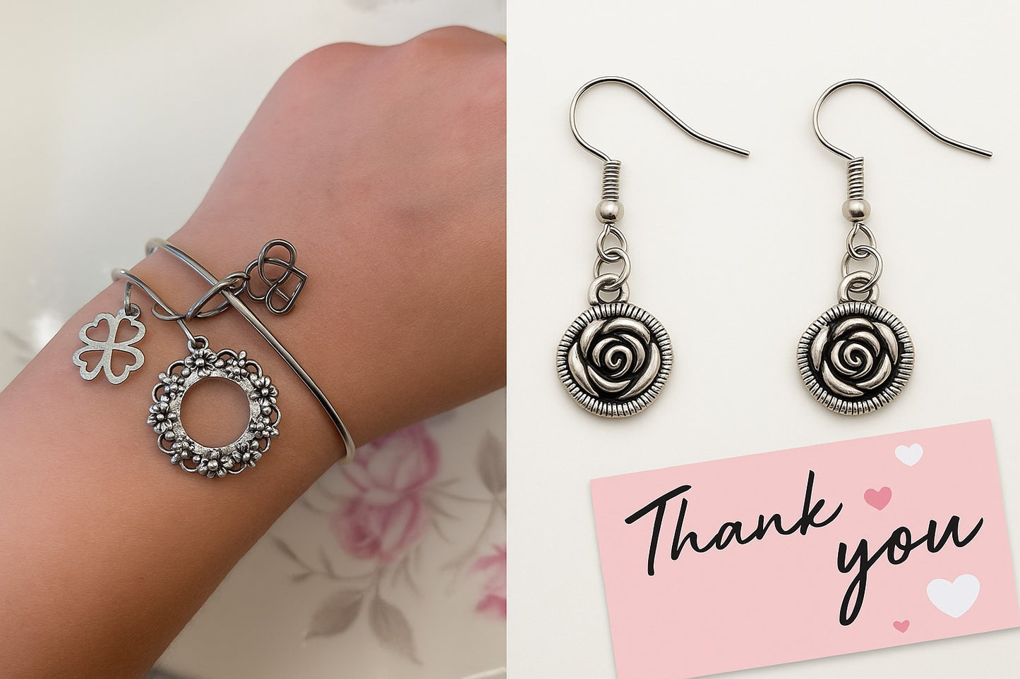 Bracelet combo with Earrings