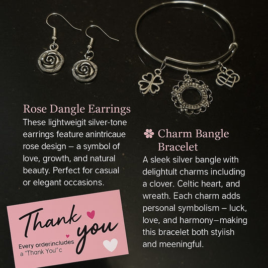 Bracelet combo with Earrings